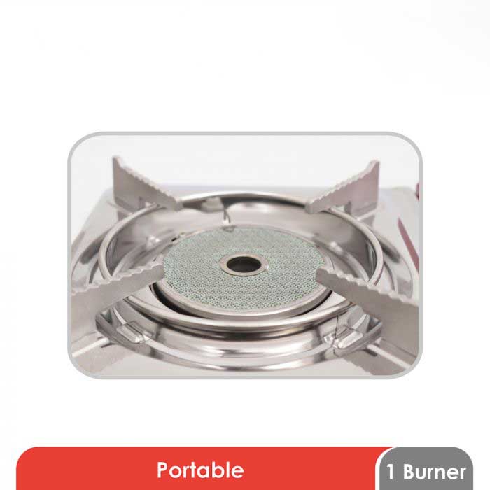 Cosmos Kompor Portable Gas Cooker - CGC123PNBR | CGC-123 PN Brown